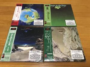 イエス【Yes】紙ジャケ limited edition papersleeve CD 紙ジャケット 危機 こわれもの 海洋地形学の物語 リレイヤー ラウンドアバウト