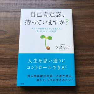 自己肯定感、持っていますか? あなたの世界をガラリと変える、たったひとつの方法/水島広子