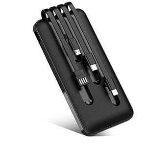 モバイルバッテリー 大容量 10000mAh 薄型 軽量 急速充電 スマホ充電器 LED残量表示