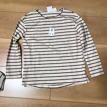 【中古】ZARA ザラ　ボーダー 長袖Tシャツ ロンT セーター　SIZE 4-5YEARS CM110_画像2