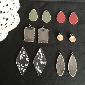 ハンドメイド ハンドメイド素材 ハンドメイドパーツ 手作り ピアス イアリング