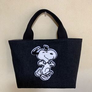 ハンドメイド トートバック(もこもこスヌーピー)