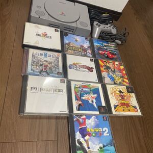 PlayStation本体、ソフト10本セット