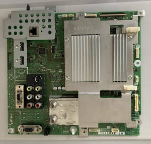 SHARP　AQUOS　20型液晶TV　LC-20NE7　修理用部品①メイン制御基板(RA749WJ)正常動作品です。