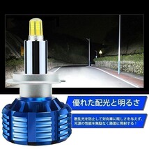 360度発光 LED H7 ヘッドライト 純正交換 バイク用 バルブ カワサキ Ninja400R ER400B 2011-2013 ハイビーム ロービーム LinksAuto_画像9