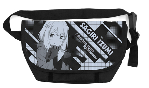 和泉紗霧 メッセンジャーバッグ ! エロマンガ先生 エロマンガ ブラック 黒 バッグ 黒色 IzumiSagiri Izumi Sagiri エルshop アニメエルshop