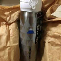 送350 スターバックス ハンディステンレスボトル 富士山 タンブラー 水筒 サーモス 500ml 保温保冷 だるま 狛犬 ステンレスタンブラー_画像1