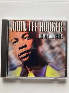 【ブルース】ジョンリーフッカー (JOHN LEE HOOKER)「GRAVEYARD BLUES」(レア）中古CD、USオリジナル初盤、BL-1125