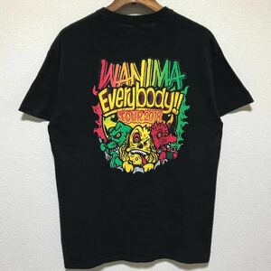 [即決古着]WANIMA/ワニマ/Everybody!! TOUR 2018/エビバデツアーTシャツ/バンドT/ブラック/GILDAN(ギルダン)製/Mサイズ