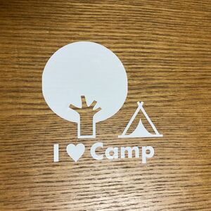 【送料無料】I Camp カッティングステッカー キャンプ テント アウトドア CAMP【新品】