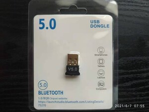 USB Bluetooth 5.0アダプター 5.0 USB ドングル USBアダプタ Bluetooth USBアダプター