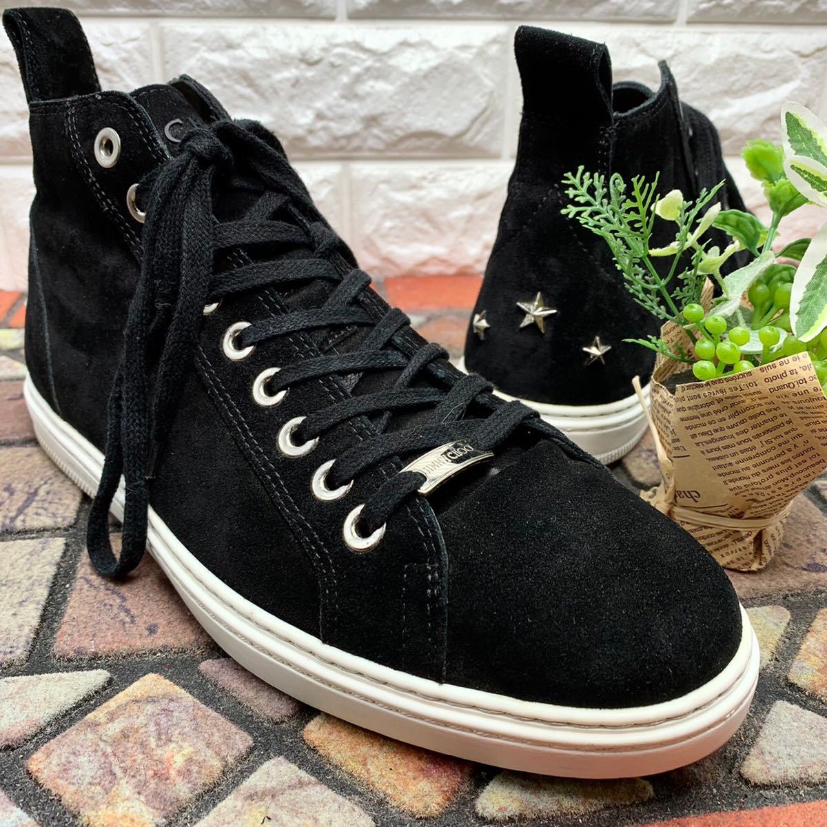 定期入れの JIMMY CHOO NORWAY ジミーチュウ ソックススニーカー 靴