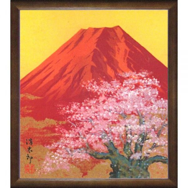 ヤフオク! -富士山 桜 絵画の中古品・新品・未使用品一覧