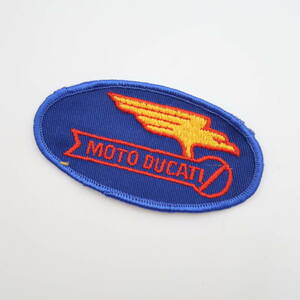  Vintage нашивка moto ducati Ducati подлинная вещь Италия мотоцикл производитель 60 годы 