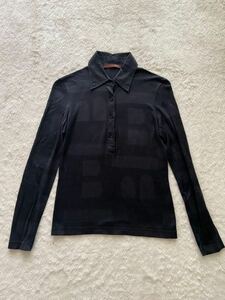 BALLY イタリア製カットソーシャツ size40 ポロシャツ 長袖シャツ プルオーバー バリー