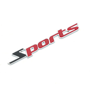 スポーツカー　Sports　ロゴ　Logo　エンブレム　バイク　自動車　レーシング　走り屋　カスタム　ステッカー1枚A（粘着テープ付き）