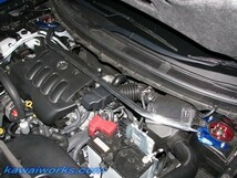 【KAWAI WORKS/カワイ製作所】フロント ストラットバー PG-Type NISSAN エクストレイル NT31 '07/08～'14/4 2L MR20DE [NS0760-FTP-00]_画像1