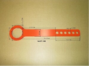 【KAWAI WORKS/カワイ製作所】 牽引フック(Racing hook) 汎用 固定Type 9mm厚 [ZZ003-FH]