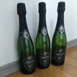 スパークリングワイン 泡 750ml スペイン産 ワイン プロヴェット ブリュット 3本セット PROVETTO 果実酒 発泡