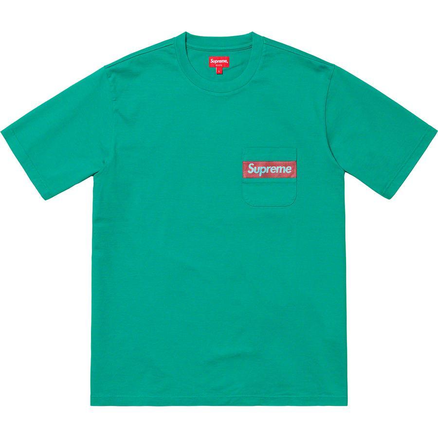 Supreme 18FW Week3 Floral Logo Tee Teal Small 国内正規品 新品未