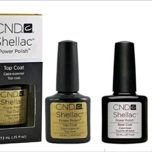 CND Shellac トップコート&ベースコート