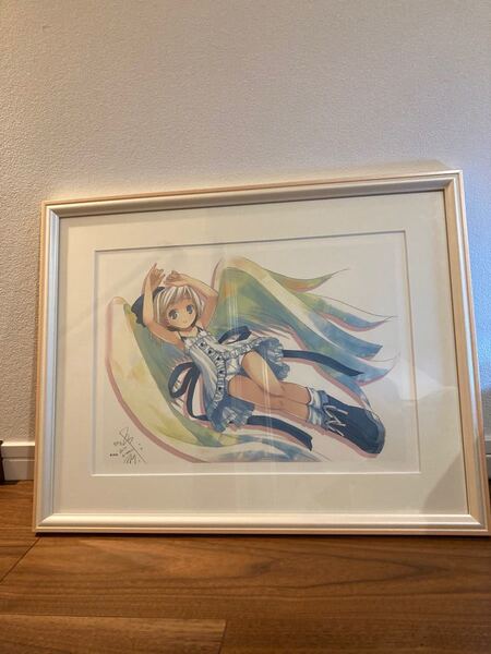 POP's GIRLS COLLECTION 複製原画 直筆サイン入り POP