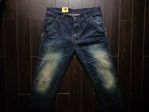 【新品放出】G-STAR RAW♪FAEROS TAPERED♪Italy♪BLIGHT DENIM♪ジースター♪ワークウェア♪W32 L32♪50875 5166 89