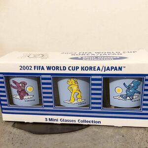 【即決】 2002 FIFA WorldCup KOREA JAPAN 3mini glasses collection サッカー ワールドカップ2002 ミニグラスコレクション