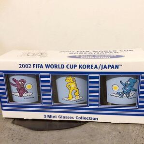 【即決/送料無料】2002FIFAWorldCup KOREAJAPAN 3mini glasses collection サッカー ワールドカップ2002ミニグラスコレクション