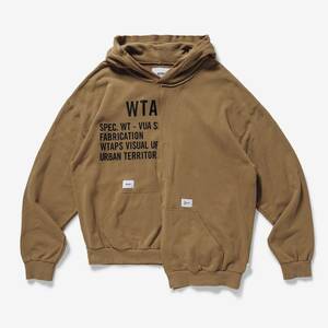 未使用　21SS WTAPS RAGS HOODED Mサイズ ベージュ　ダブルタップス