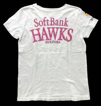 デュランテ ソフトバンクホークス レディース Tシャツ 野球　　Durante SoftBANK HAWKS 早1603_画像2