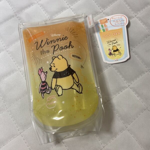プーさん☆ペンケース☆パックドリンク型ペンケース