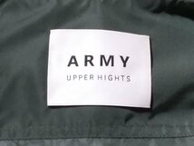 ARMY Upper Hights アッパーハイツ ★ オーバーサイズ ジャケット グリーン ナイロン ★ PRELVD_画像2