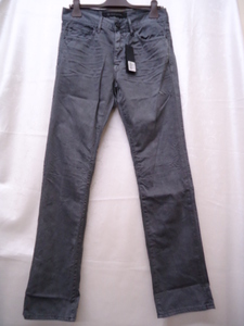 [KCM]jpa2-184-29* unused goods *[DAVID BITTON] men's strut pants cotton bread USED processing gray woshu size 29