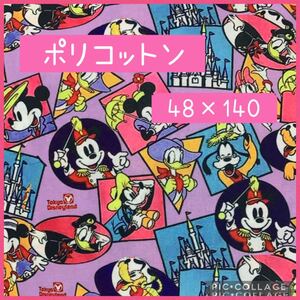 生地 ハギレ ディズニー 紙袋 紙袋柄 レトロ