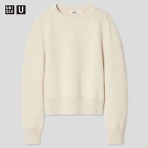 【 UNIQLOU ユニクロユー】クリストフルメール スウェットクルーネックシャツ M トップス プルオーバー_画像1