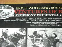 LP(英盤)／VARUJAN KOJIAN指揮ユタ響「THE ADVENTURES OF ROBIN HOOD」音楽：ERICH WOLFGANG KORNGOLD ’83年デジタル／美盤、全曲再生良好_画像4