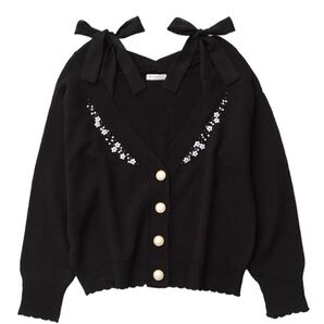 axes femme カーディガン