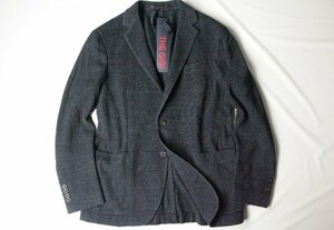 【THE GIGI】ザ・ジジ ウールジャージー素材の２Bジャケット「DEGAS」50 ネイビー 新品未使用 定価12万円程度 