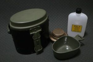 Sam 5516 free shipping Sweden army female kit set mess kit green color outdoor army for army thing army mono military Vintage 