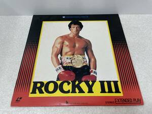 [J-5-66] Rocky 3 ROCKYⅢ laser disk 