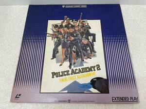 [J-5-68] POLICE ACADEMY2 THEIR FIRST ASSIGNMENT laser disk 