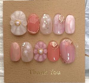 ネイルチップ ジェルネイル ネイルアート 付け爪 ショート