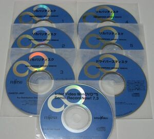 * Fujitsu ESPRIMO K5210 for Win XP recovery disk & Appli disk *