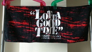 矢沢永吉1999年LOTTA GOOD TIMEツアー フェイスタオル