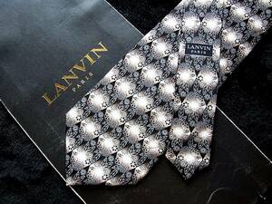 *:.*:【新品N】*:.*9902　ランバン【LANVIN】「花」ネクタイ