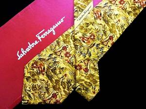 *:.*:[ новый товар N]0529 Ferragamo [ цветок * пейзаж ] галстук 