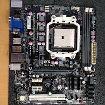 【中古】ECS A75F-M2 SocketFM1 + Win10Homeデジタルライセンス_画像1