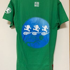 【値下げセール】新品未使用 悟空本舗 Mサイズ 緑色 プリントTシャツ