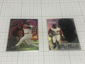 Greg Vaughn（グレッグ・ボーン） FLEER 1999 FLAIR SHOWCASE ROW2、ROW3